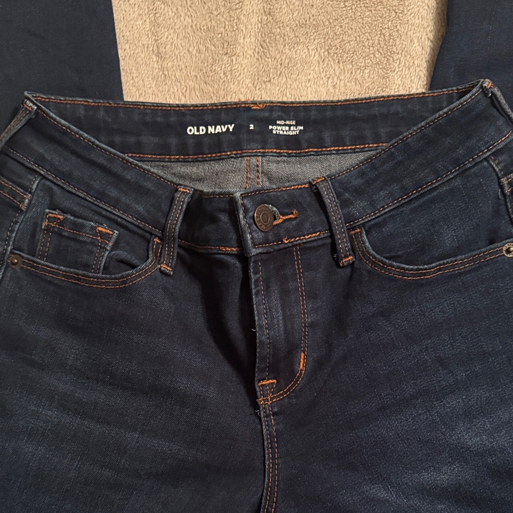 Old Navy dark blue straight  Jeans
